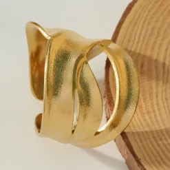 Shop HippieChic Bague Dorée Ajourée