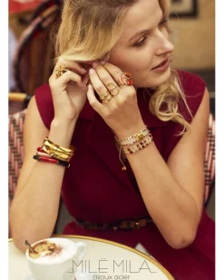 Cheap HippieChic Bague Martelée Dorée