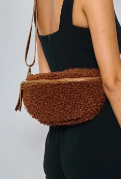 Sale HippieChic Banane Bouclette Double Zip Noir