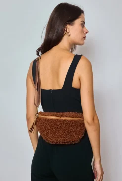 Sale HippieChic Banane Bouclette Double Zip Noir