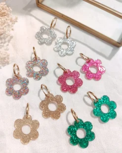 Discount HippieChic B.O Fleurs Résine