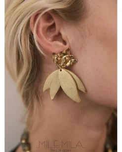 Outlet HippieChic B.O Simili Cuir Dorée