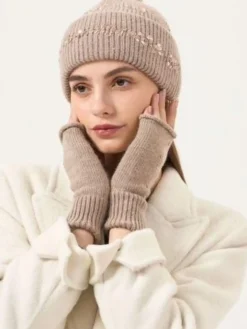 Best HippieChic Bonnet en Laine Brillant