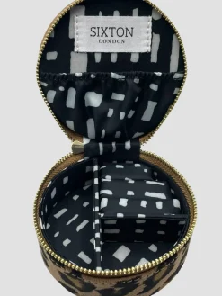 Cheap HippieChic Boîte à Bijoux Léopard Palmier Camel