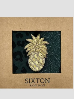 Clearance HippieChic Boîte à Chaussettes Teal Ananas