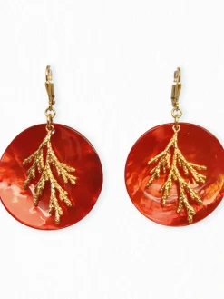 Best HippieChic Boucles d'Oreilles Nacres Aurélia