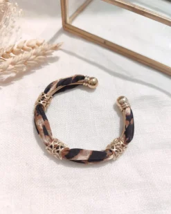 Store HippieChic Bracelet Jonc Léopard