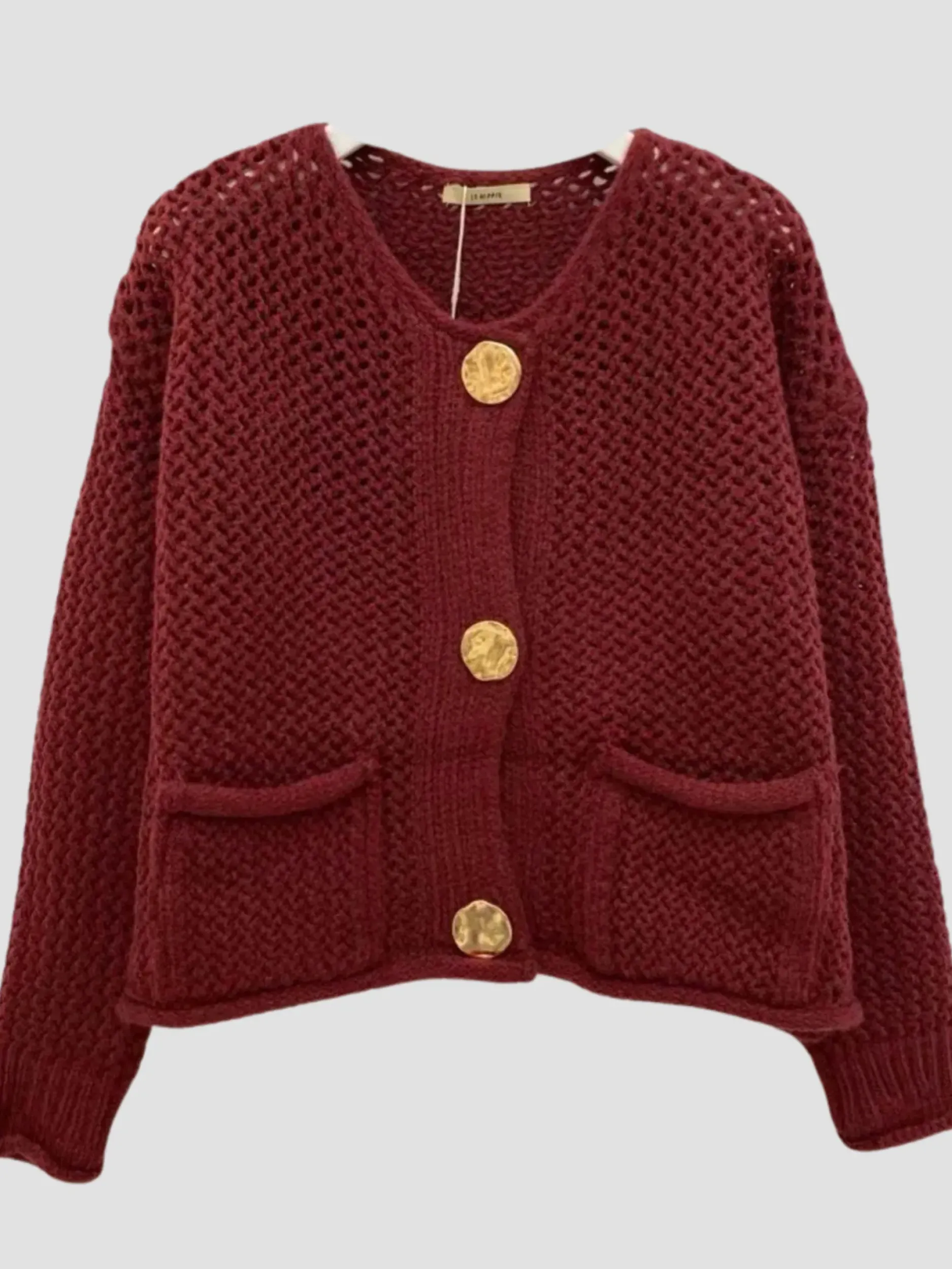 New HippieChic Cardigan en Crochet