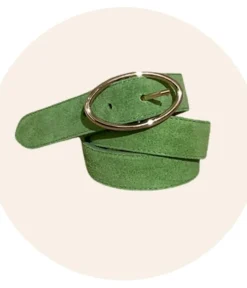 Cheap HippieChic Ceinture Boucle Ovale Orange