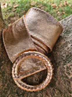 Clearance HippieChic Ceinture en cuir uni - hippie chic Noir