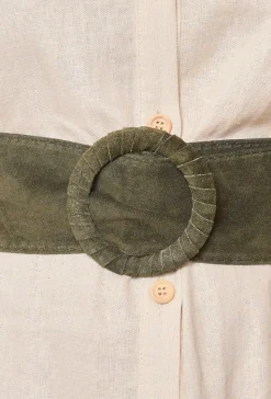 Clearance HippieChic Ceinture en cuir uni - hippie chic Noir