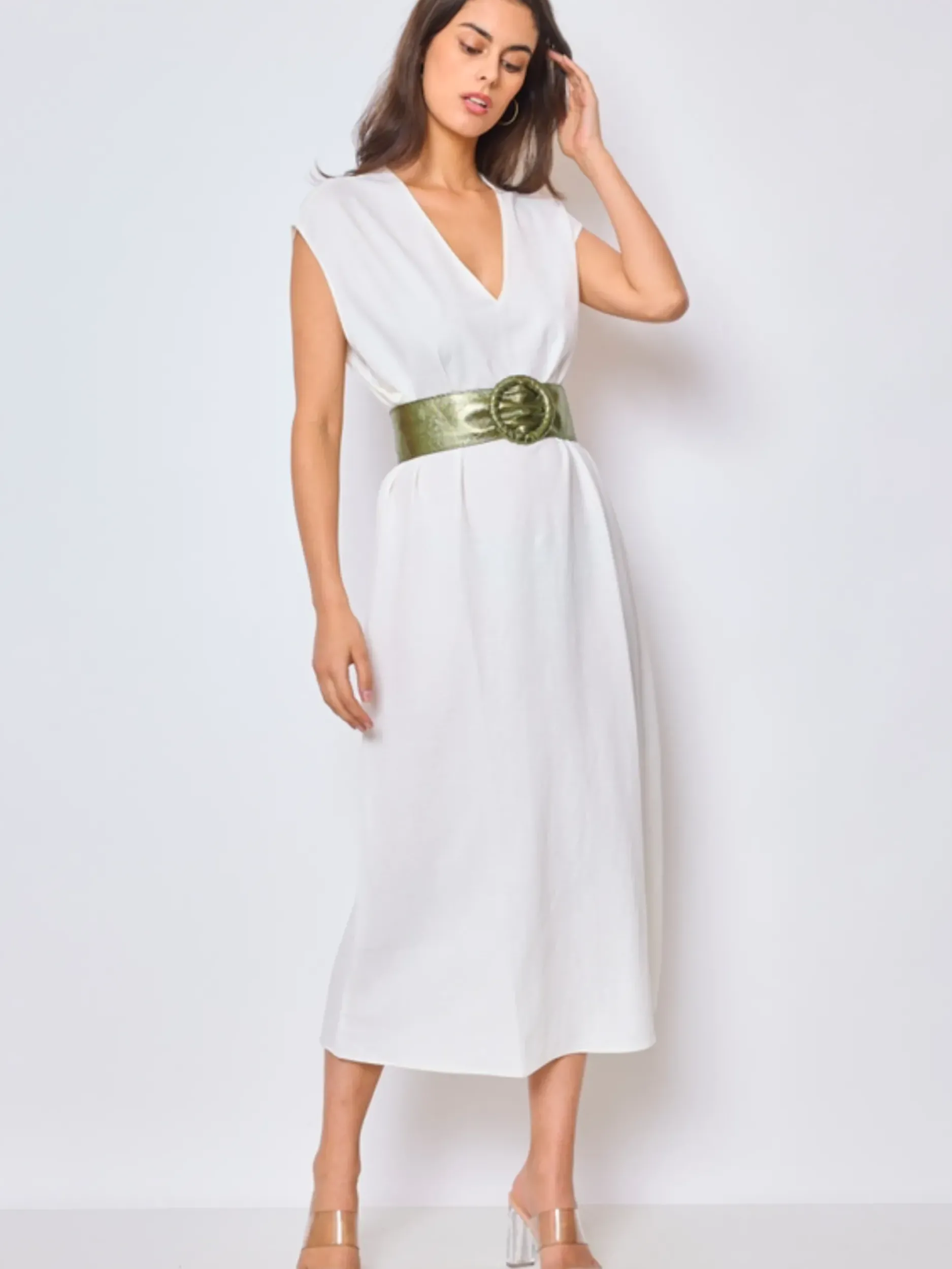 Clearance HippieChic Ceinture en cuir uni - hippie chic Noir