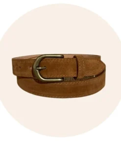 Cheap HippieChic Ceinture en Suédine Vert