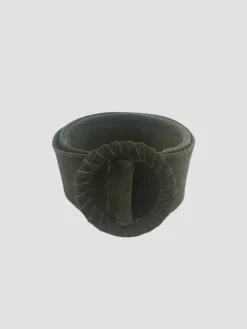 Store HippieChic Ceinture Large Unie en Cuir