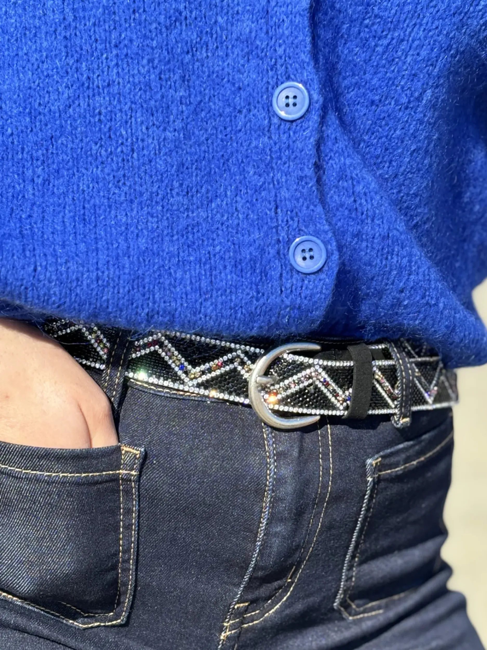 Cheap HippieChic Ceinture Strass