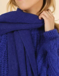 Shop HippieChic Écharpe en Mohair Fuchsia