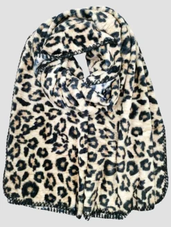 Flash Sale HippieChic Écharpe Peluche Léopard