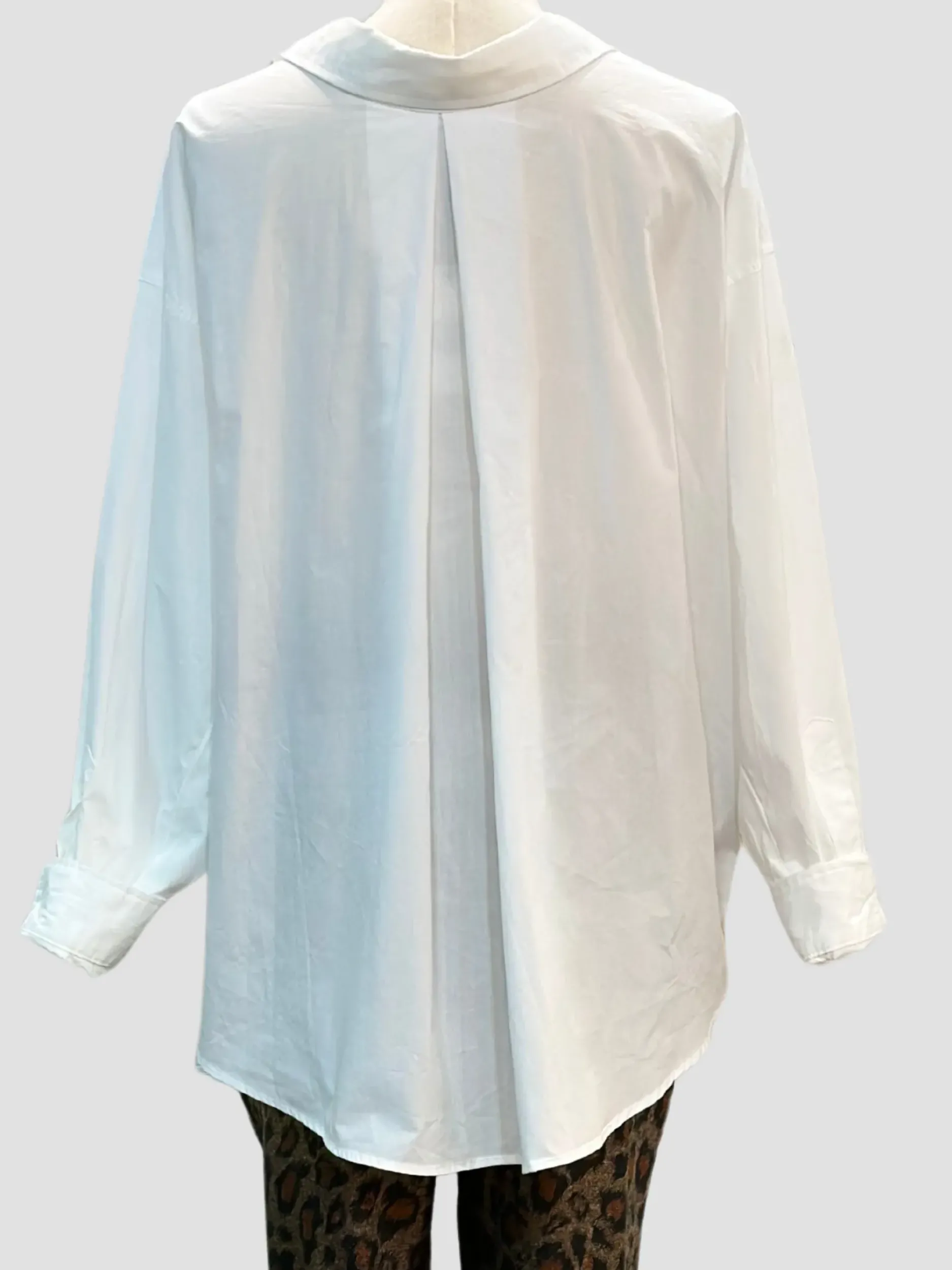 Fashion HippieChic Chemise Blanche en Coton