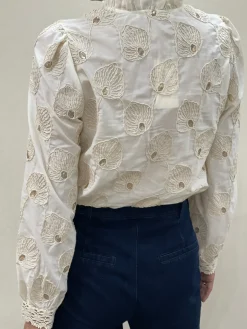 Flash Sale HippieChic Chemise Brodée Doré