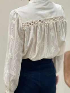 Store HippieChic Chemise Brodée Flocons