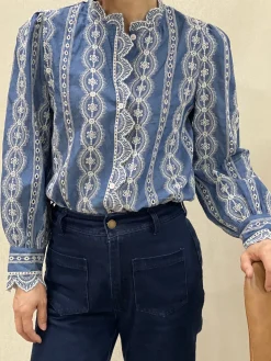 Store HippieChic Chemise Brodée Jana