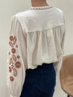 Flash Sale HippieChic Chemise Brodée Lina