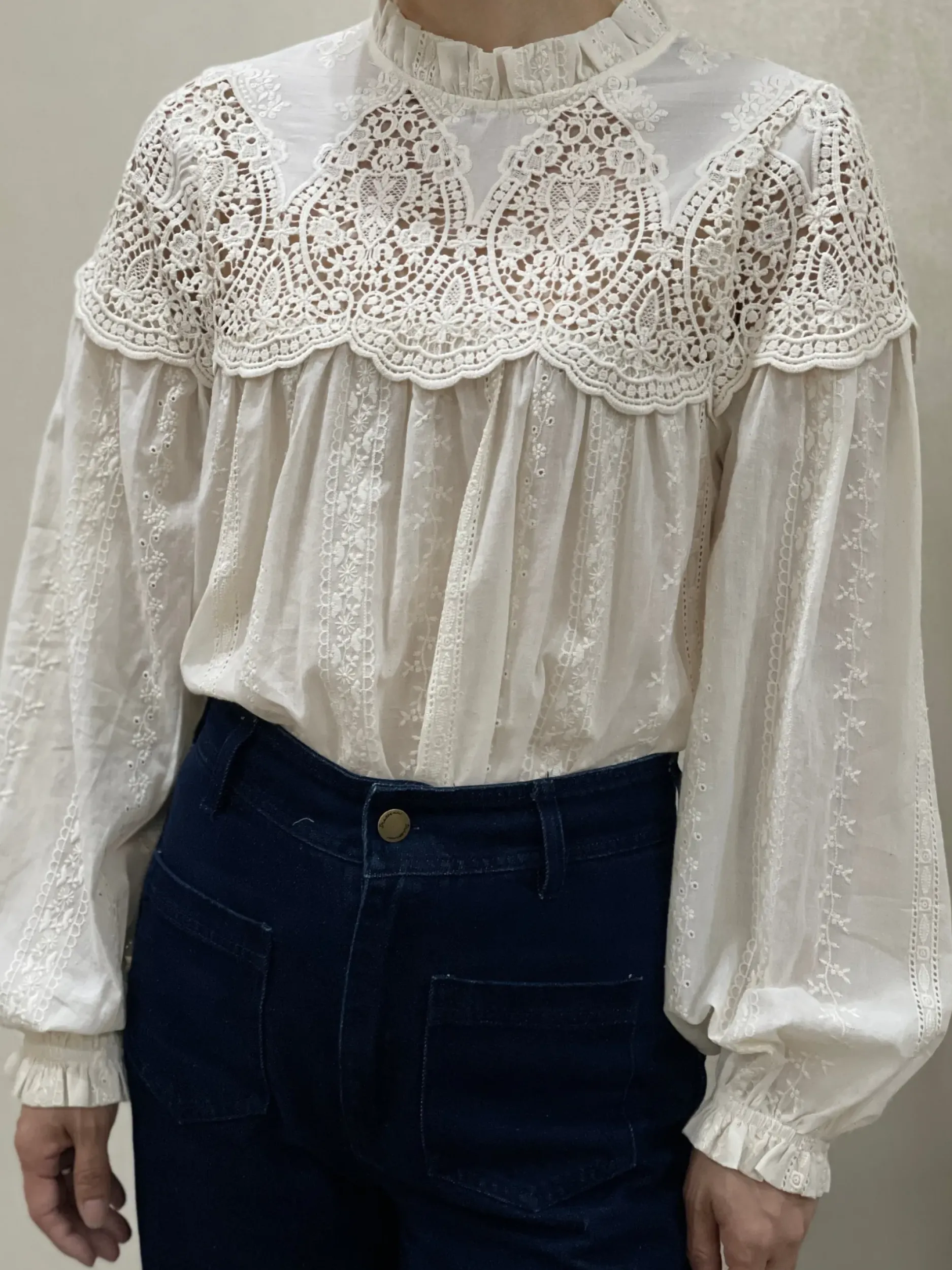 Flash Sale HippieChic Chemise Broderie Anglaise