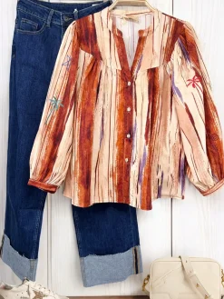 Shop HippieChic Chemise Full Broderie