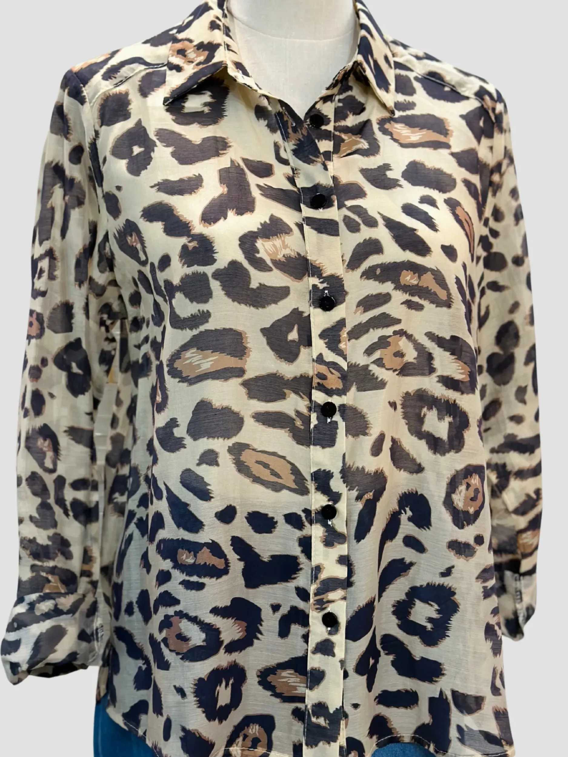 Outlet HippieChic Chemise léopard