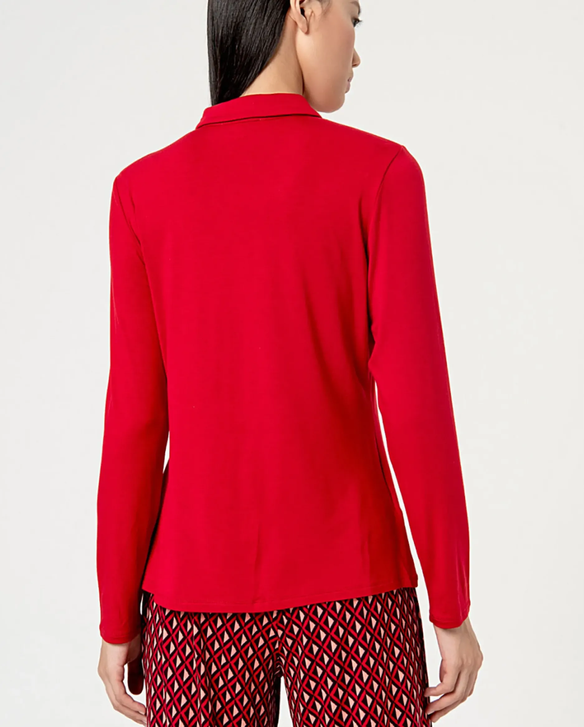 Store HippieChic Chemise Unie Rouge