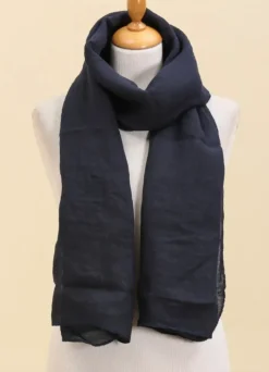 Outlet HippieChic Châle 100% Lin Beige