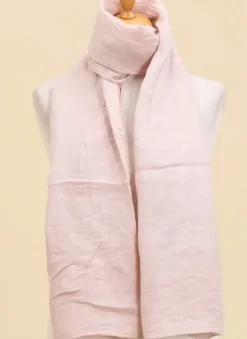 Outlet HippieChic Châle 100% Lin Beige