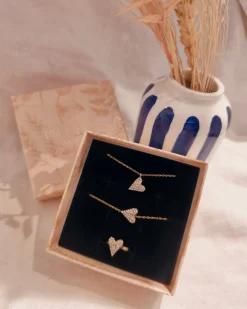 Best HippieChic Coffret Cadeaux Bijoux Trio Or