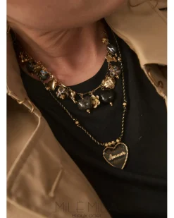 Shop HippieChic Collier Breloque Céramique