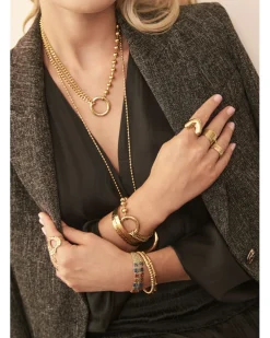 New HippieChic Collier Maille Anneau