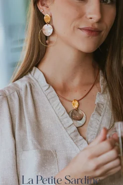 Fashion HippieChic Collier Nacre Uma