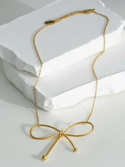 Online HippieChic Collier Nœud