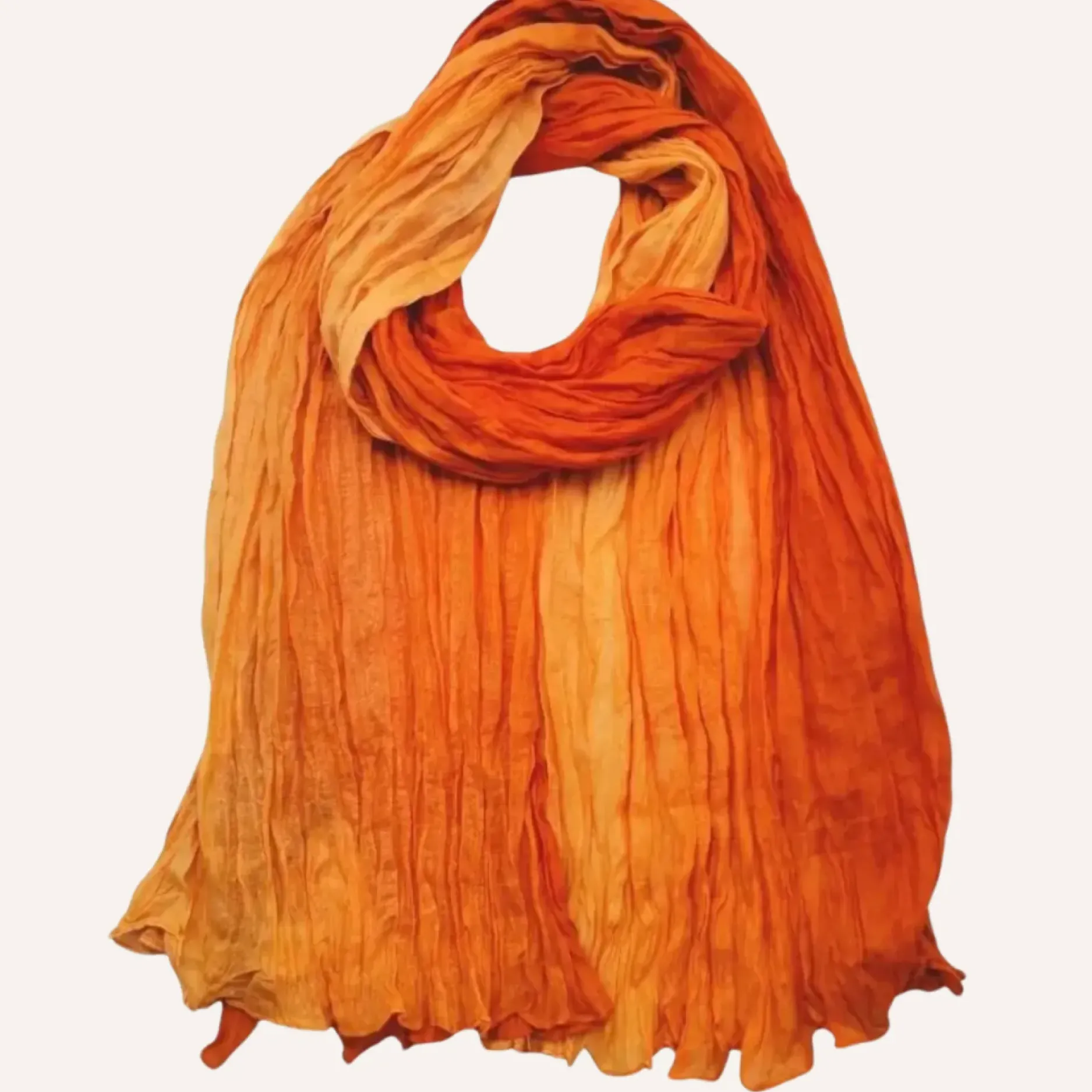 Outlet HippieChic Foulard Dégradé de Couleur Vert