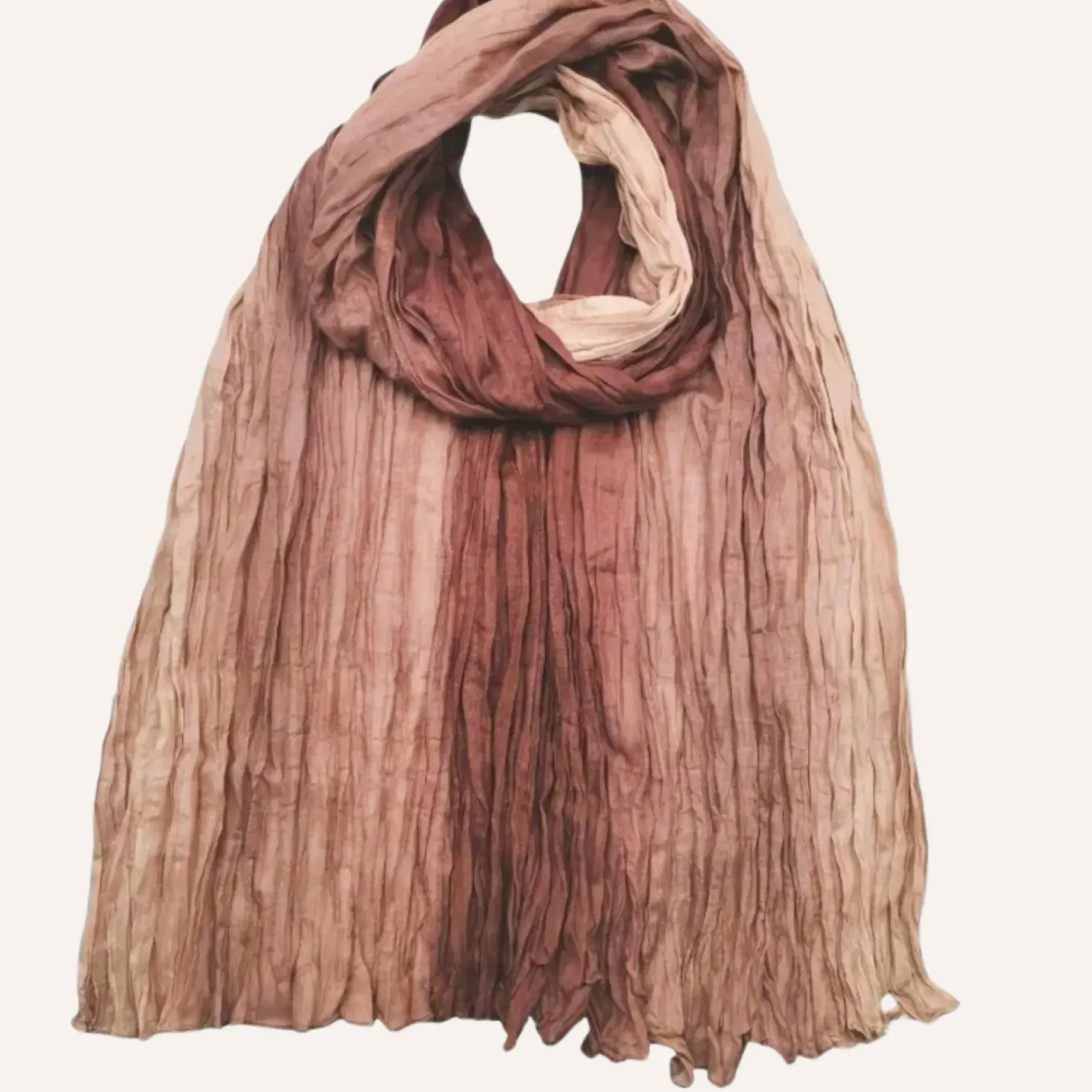 Outlet HippieChic Foulard Dégradé de Couleur Vert