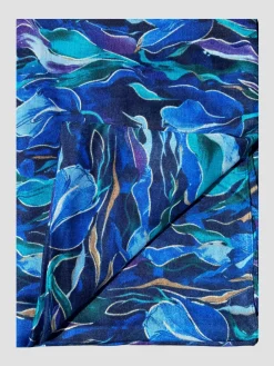 Best HippieChic Foulard Fleurs Doré