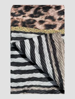 Store HippieChic Foulard Froncé Léopard