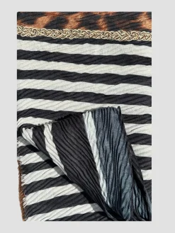 Store HippieChic Foulard Froncé Léopard