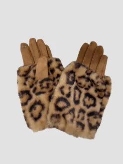 Sale HippieChic Gants Fourreau Léopard