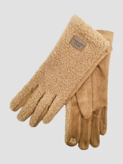 Sale HippieChic Gants Teddy Camel