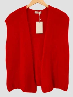 Hot HippieChic Gilet Alpaga sans Manches