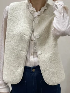 Store HippieChic Gilet Bouclette Uni