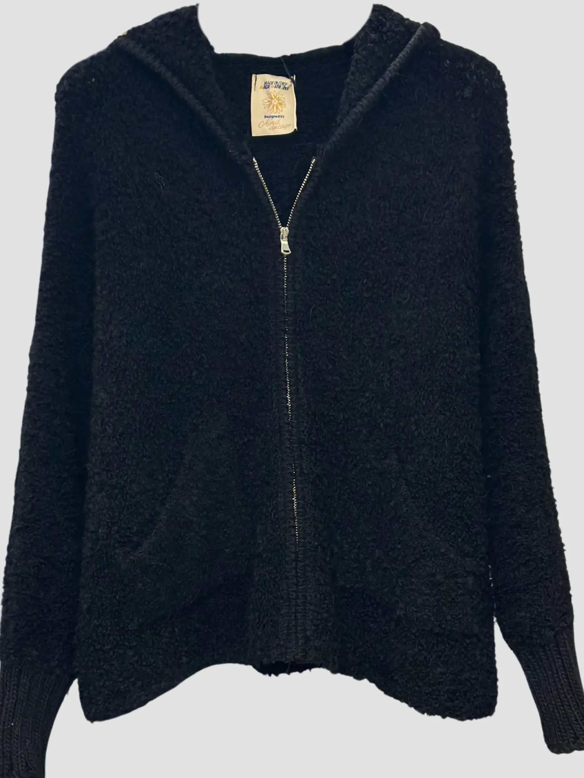 Store HippieChic Gilet Capuche Bouclette