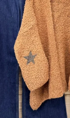 Discount HippieChic Gilet Doudou Manches Stars