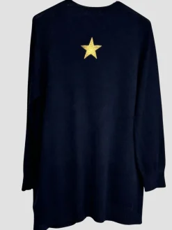 Hot HippieChic Gilet Poches avec Étoile