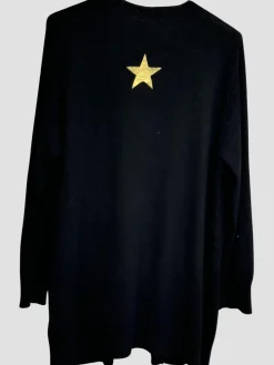 Hot HippieChic Gilet Poches avec Étoile